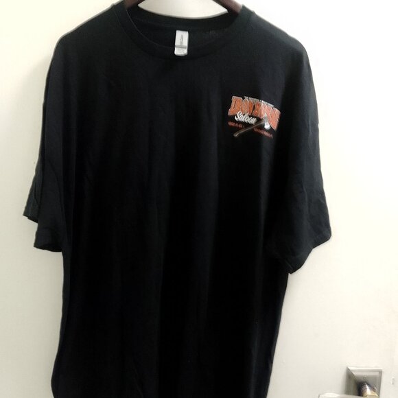 "Gildan Heavy Cotton", Iron Horse Saloon, Here's Donny Short Sleeved Men's Tee - Picture 1 of 5